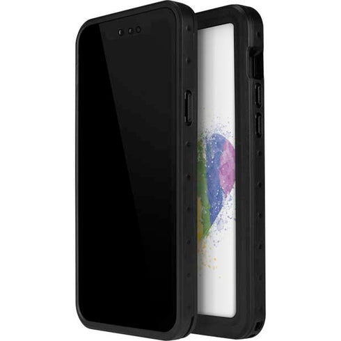 Love Is Love Heart iPhone 15 Pro Waterproof Case